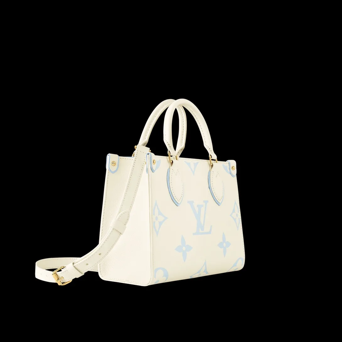 Louis Vuitton OnTheGo PM Tote Bag / White Gold Hardware - Image 4