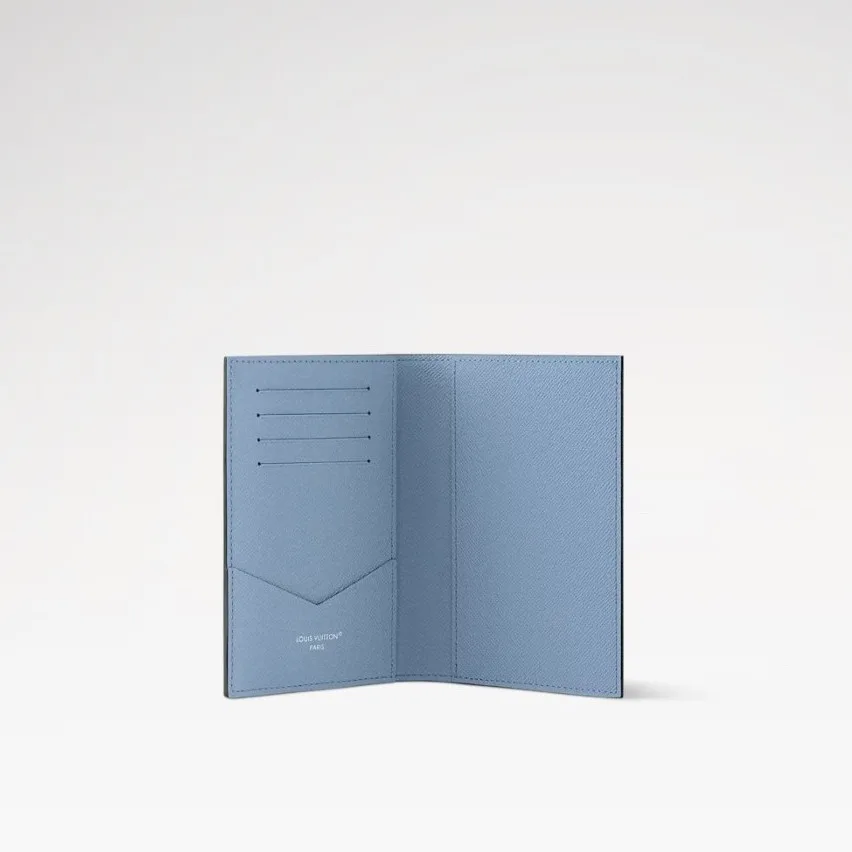 Louis Vuitton Passport Cover Sky Blue / - Image 3