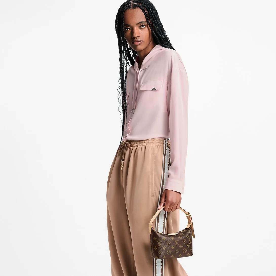 Louis Vuitton Pochette Hills Shoulder Bag / Brown Monogram Canvas Gold Hardware - Image 3