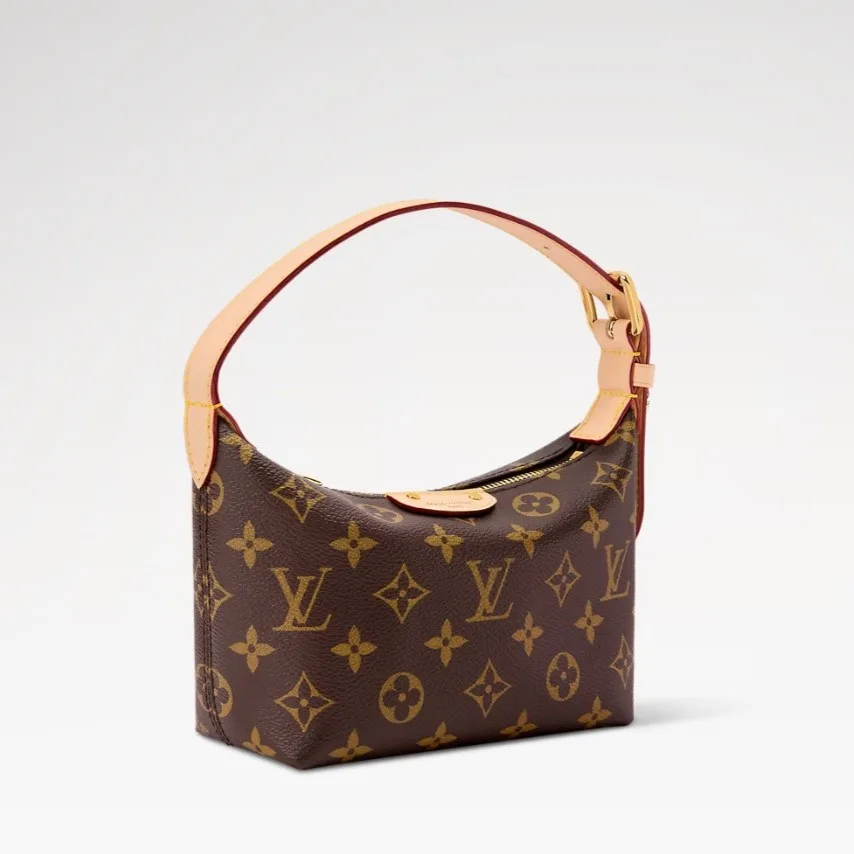 Louis Vuitton Pochette Hills Shoulder Bag / Brown Monogram Canvas Gold Hardware - Image 5
