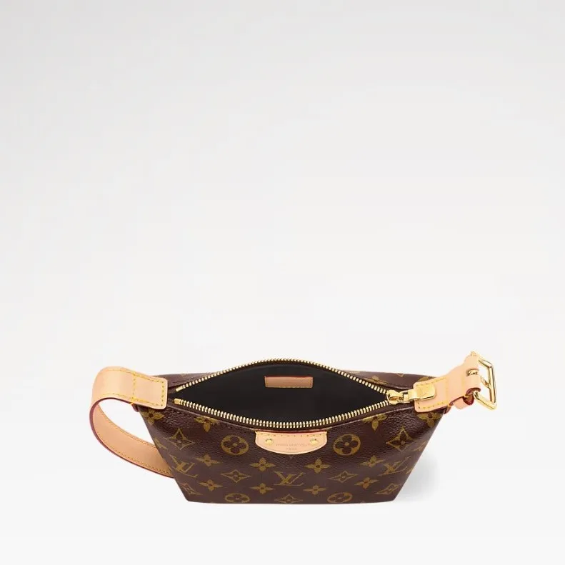 Louis Vuitton Pochette Hills Shoulder Bag / Brown Monogram Canvas Gold Hardware - Image 6