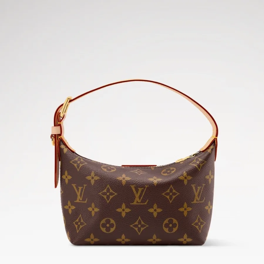 Louis Vuitton Pochette Hills Shoulder Bag / Brown Monogram Canvas Gold Hardware - Image 4