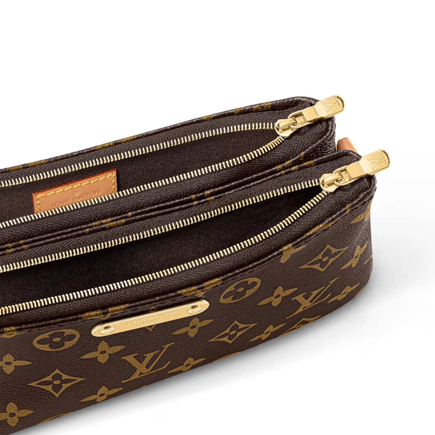 Louis Vuitton Pochette Liv Shoulder Bag / Brown Monogram Canvas Gold Hardware - Image 6