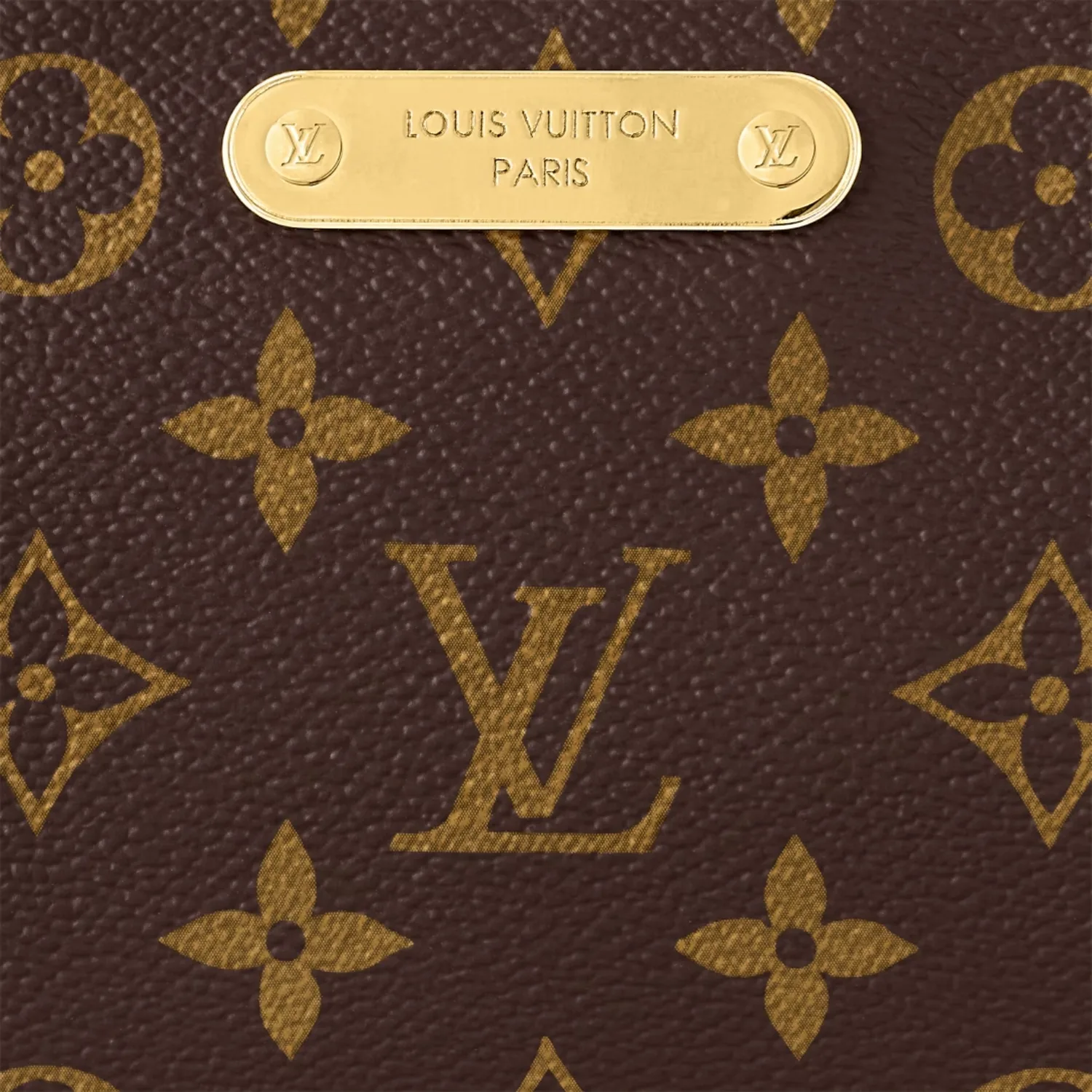 Louis Vuitton Pochette Liv Shoulder Bag / Brown Monogram Canvas Gold Hardware - Image 7