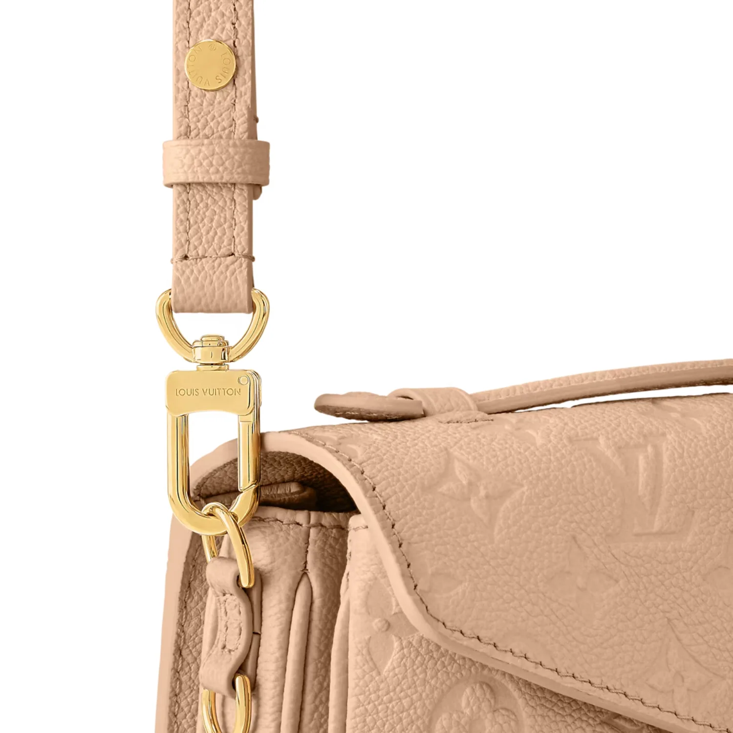 Louis Vuitton Pochette Metis East West Shoulder Bag / Sand Gold Hardware - Image 5