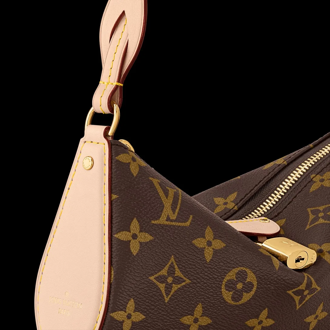 Louis Vuitton Pochette Tirette Shoulder Bag / Brown Monogram Gold Hardware - Image 8