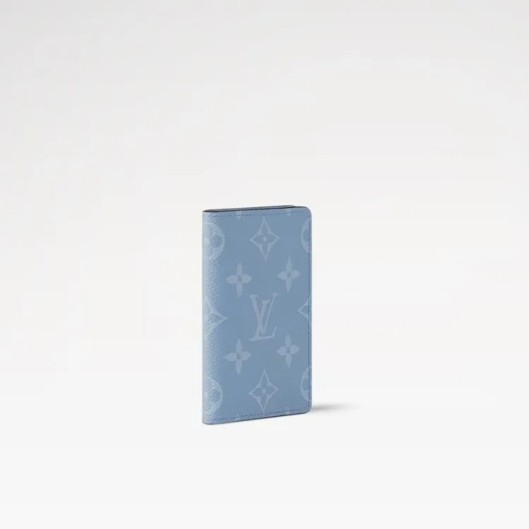 Alternative view of Louis Vuitton Pocket Organizer Sky Blue /