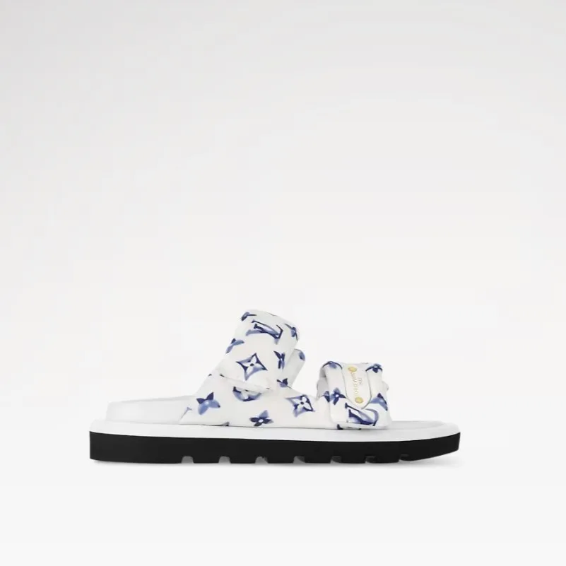 Louis Vuitton Pool Pillow Comfort Mule Blue 1AHMKL - Image 5
