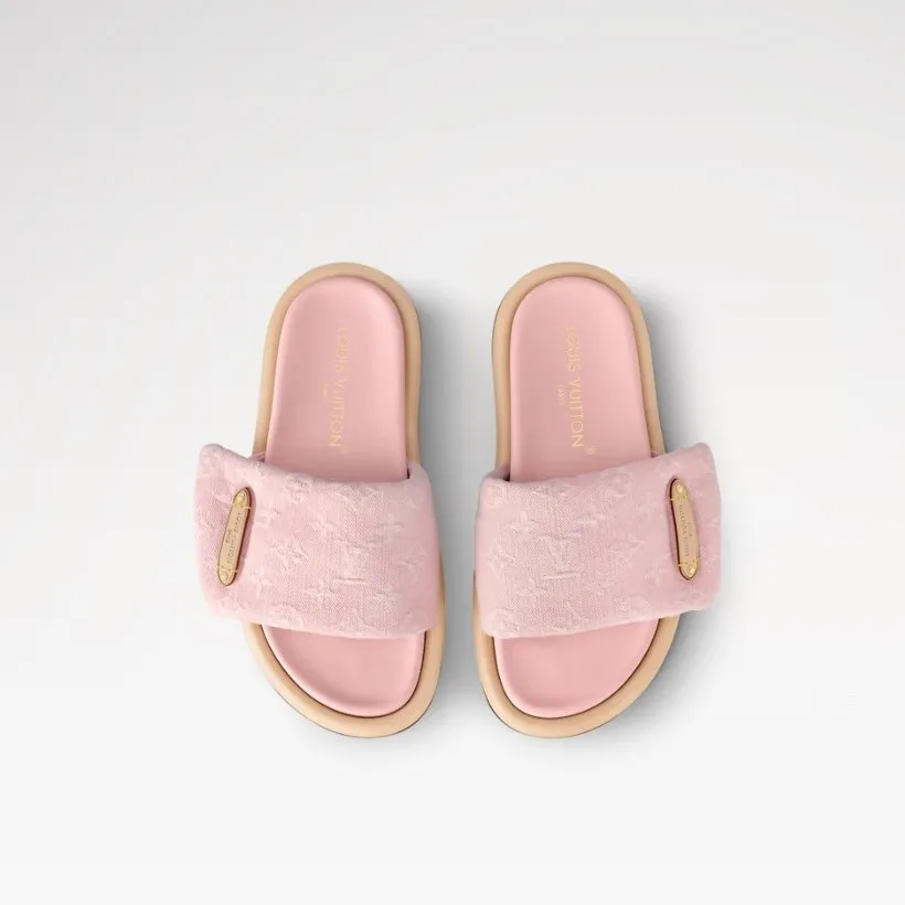 Alternative view of Louis Vuitton Pool Pillow Flat Comfort Mule Pink 1AGUZD