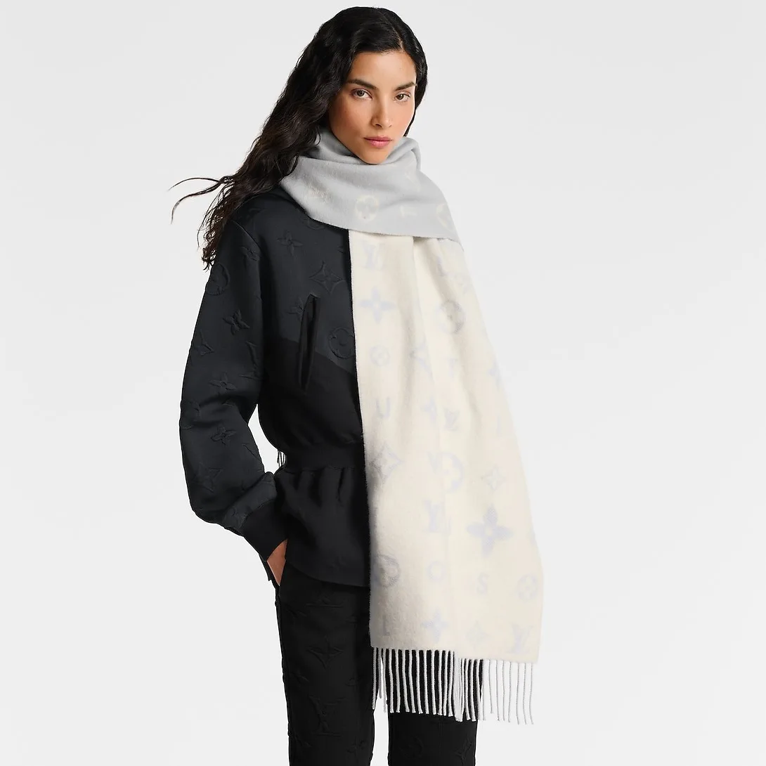 Louis Vuitton Reykjavik 2.0 Scarf Light Grey / - Image 2
