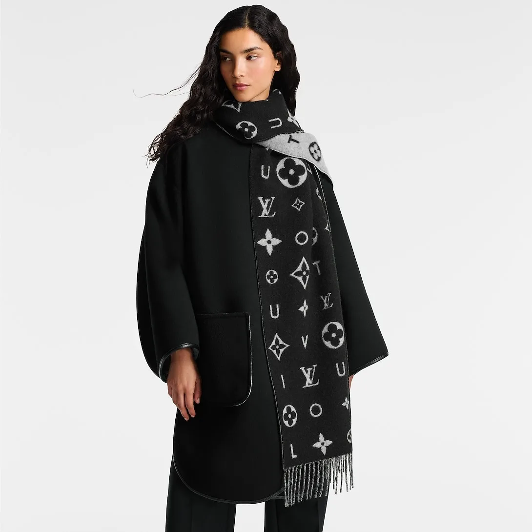 Louis Vuitton Reykjavik 2.0 Scarf Black / - Image 3