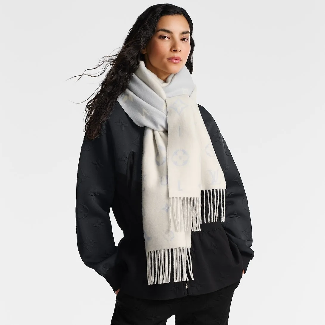 Louis Vuitton Reykjavik 2.0 Scarf Light Grey / - Image 3