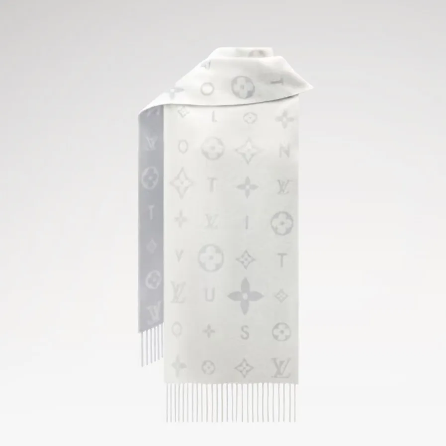 Louis Vuitton Reykjavik 2.0 Scarf Light Grey / - Image 4