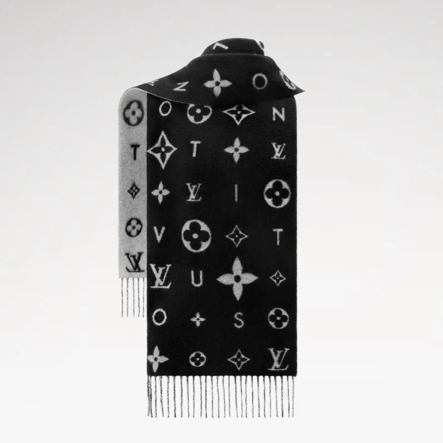 Louis Vuitton Reykjavik 2.0 Scarf Black / - Image 4