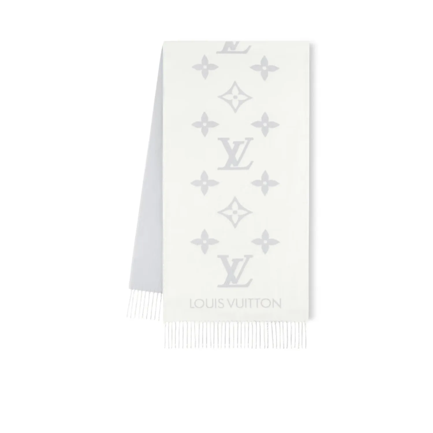 Louis Vuitton Reykjavik Scarf Light Grey /