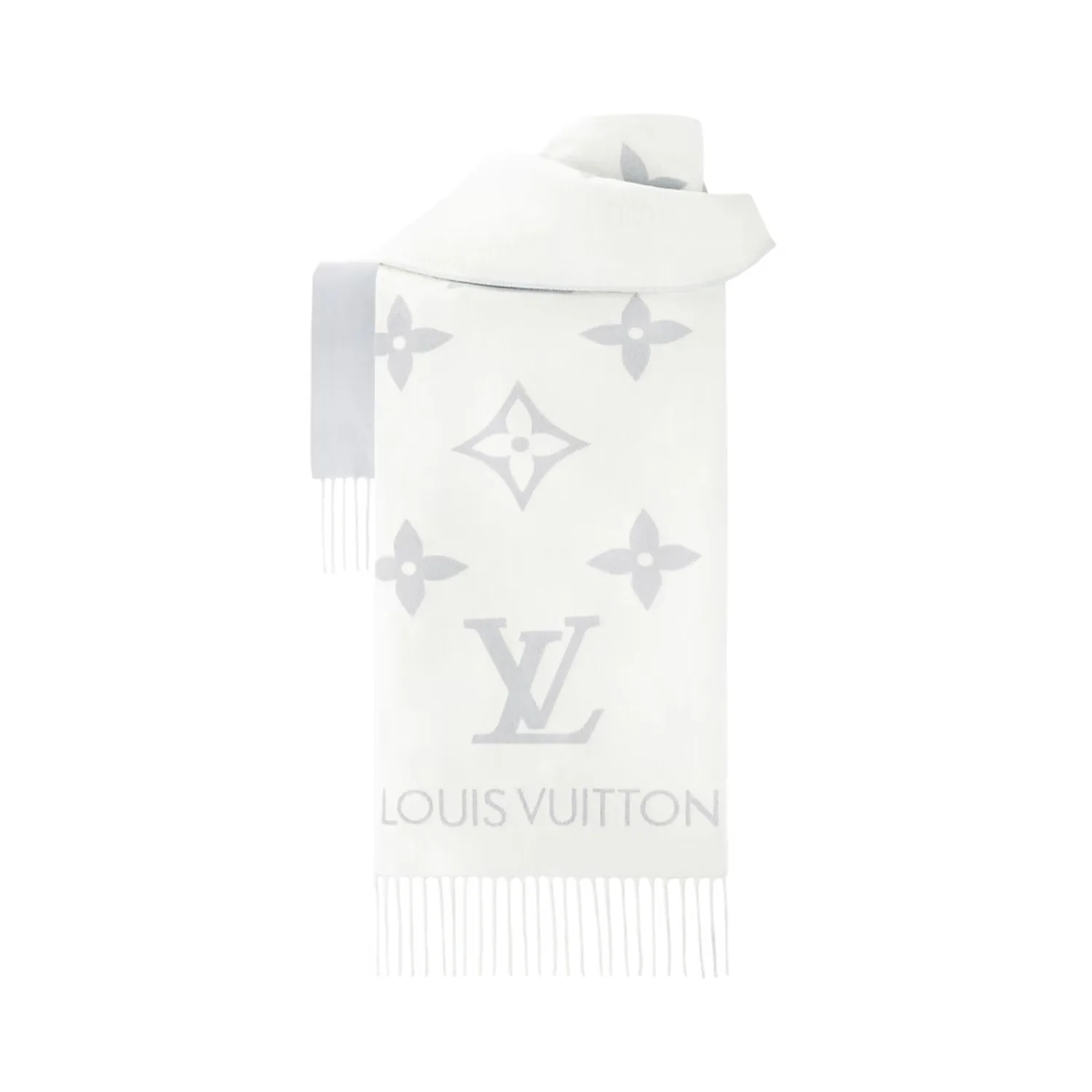 Louis Vuitton Reykjavik Scarf Light Grey / - Image 2