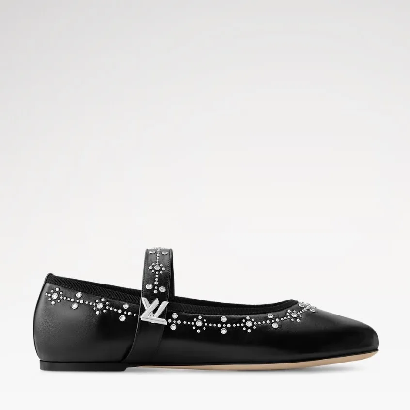 Alternative view of Louis Vuitton Romy Flat Ballerina Black 1AIBWJ