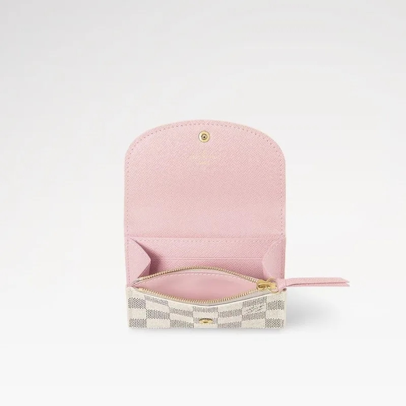 Louis Vuitton Rosalie Coin Purse Damier Azur Canvas / - Image 3