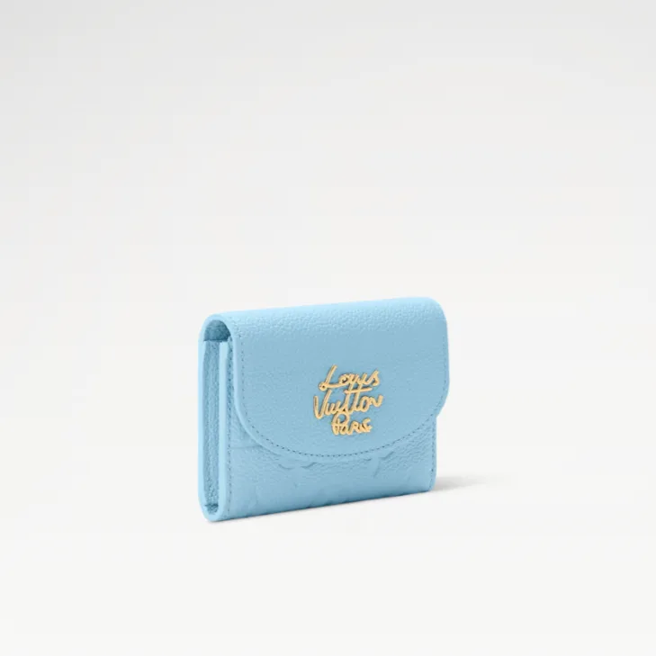Alternative view of Louis Vuitton Rosalie Coin Purse Grape Blue /