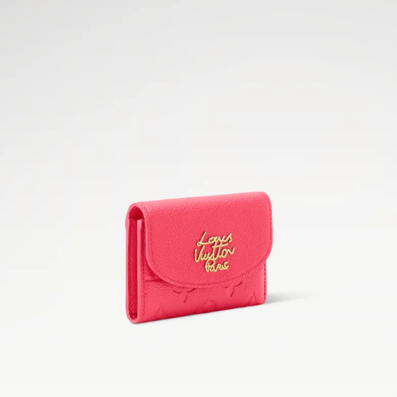 Alternative view of Louis Vuitton Rosalie Coin Purse Strawberry Pink /