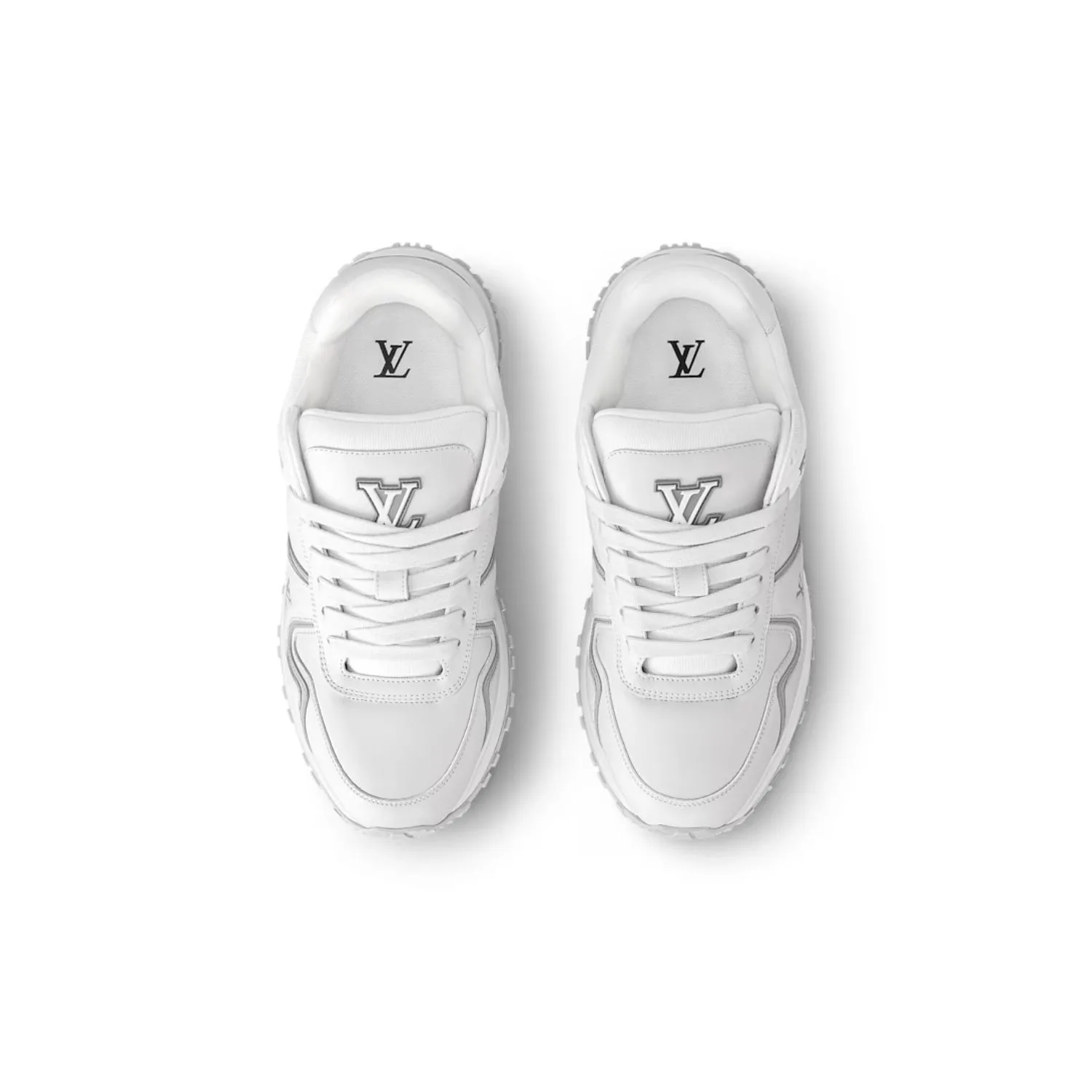 Louis Vuitton Run Away Maxi Sneaker White - 1AHSRL - Image 4
