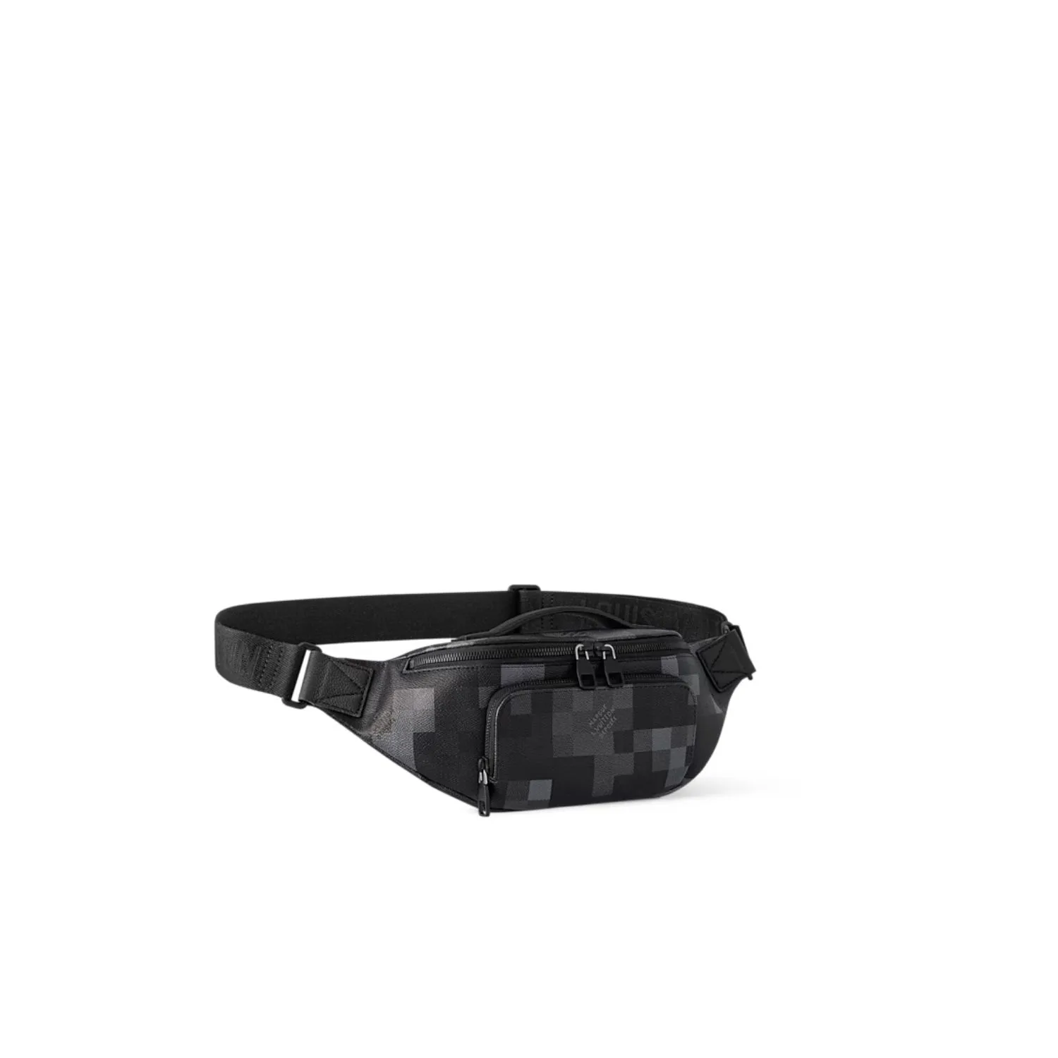 Alternative view of Louis Vuitton Rush Bumbag / Black Black Hardware