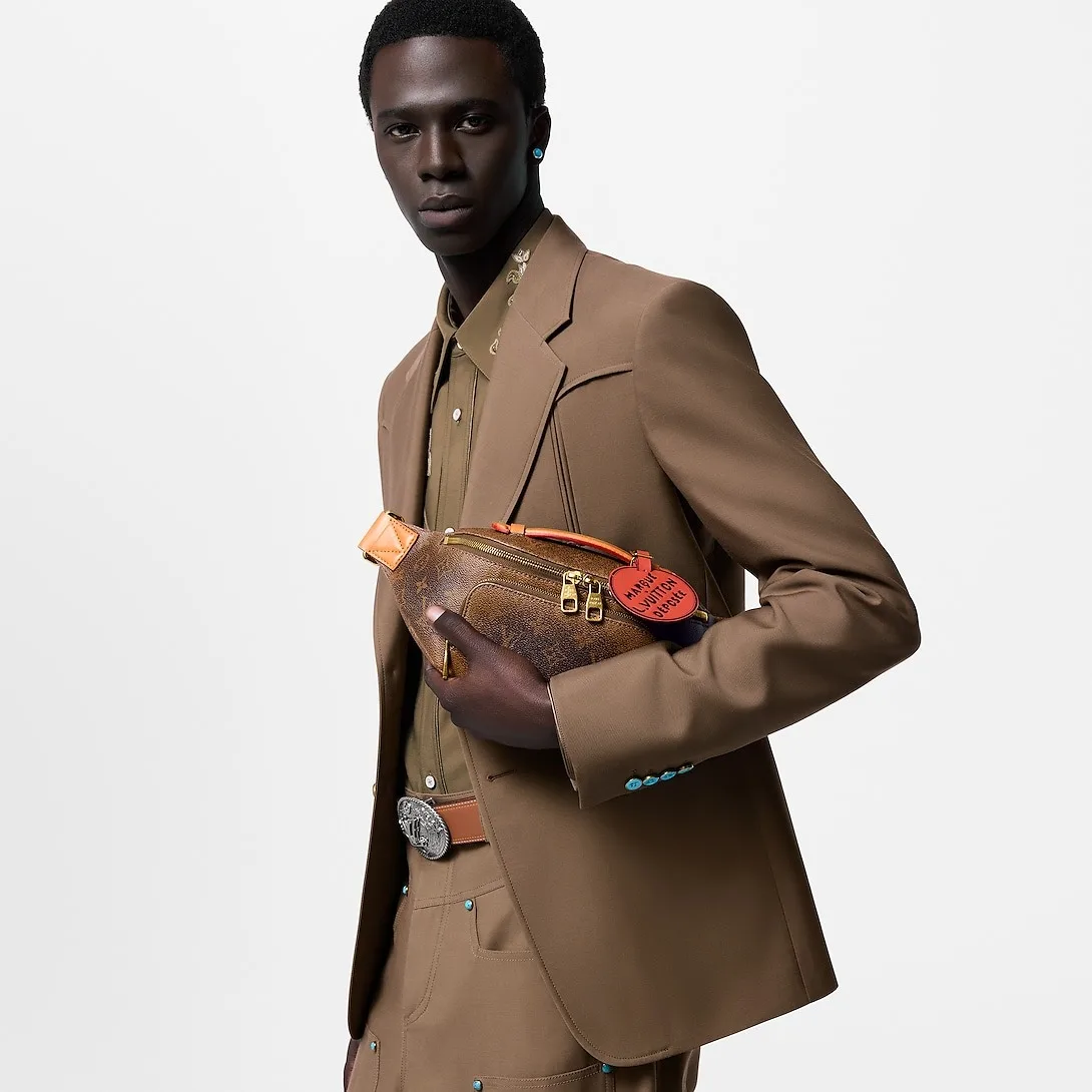 Louis Vuitton Rush Bumbag / Brown Gold Hardware - Image 4