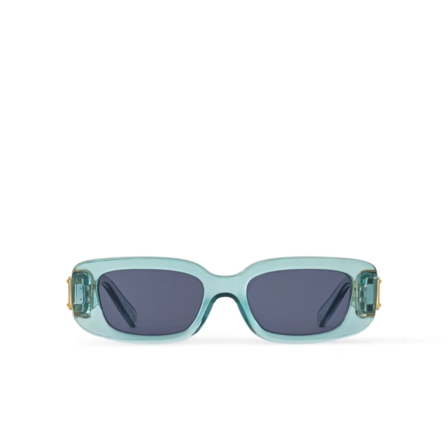 Alternative view of Louis Vuitton S-Lock Cat Eye Sunglasses Crystal Blue
