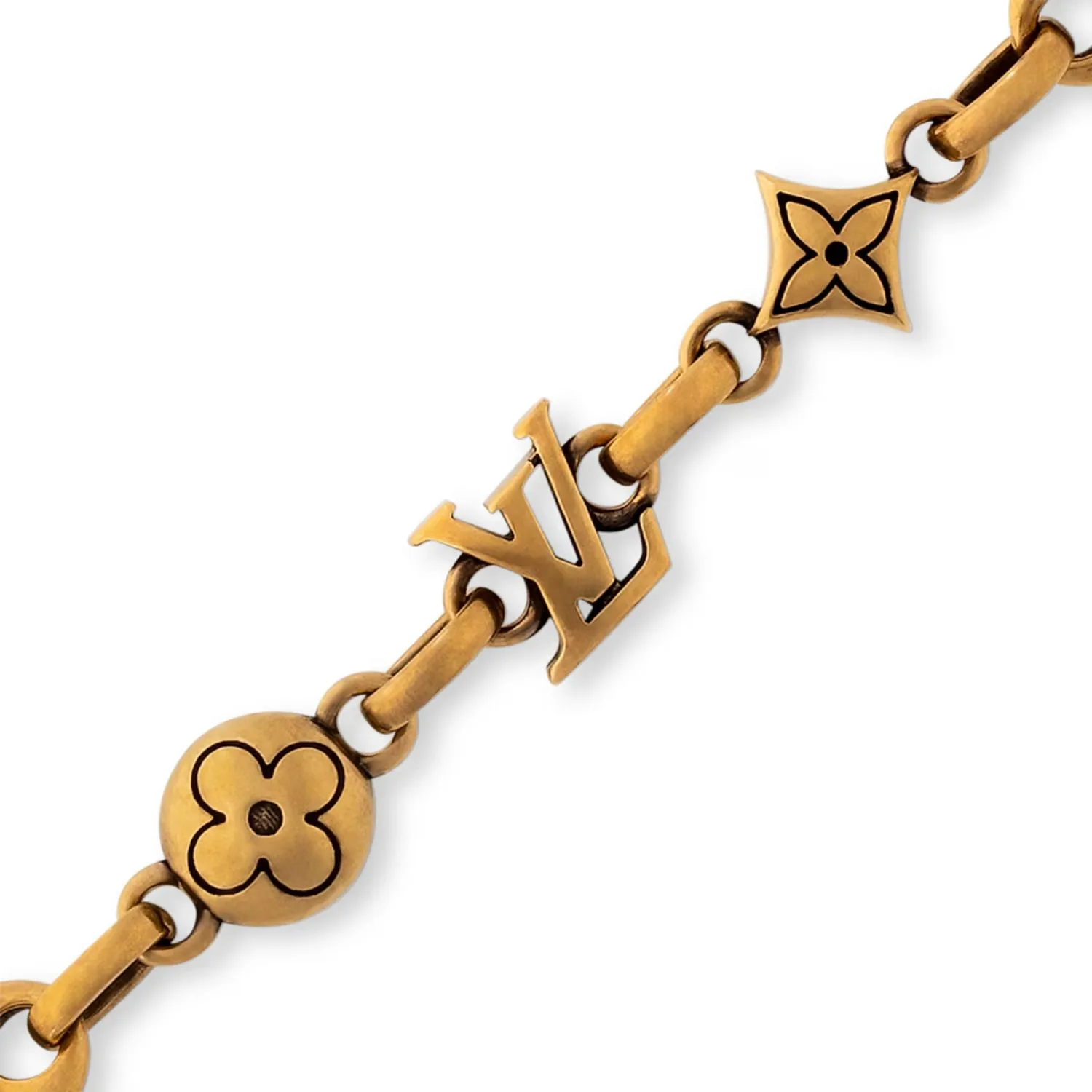 Alternative view of Louis Vuitton Sailor Bracelet Gold-Toned