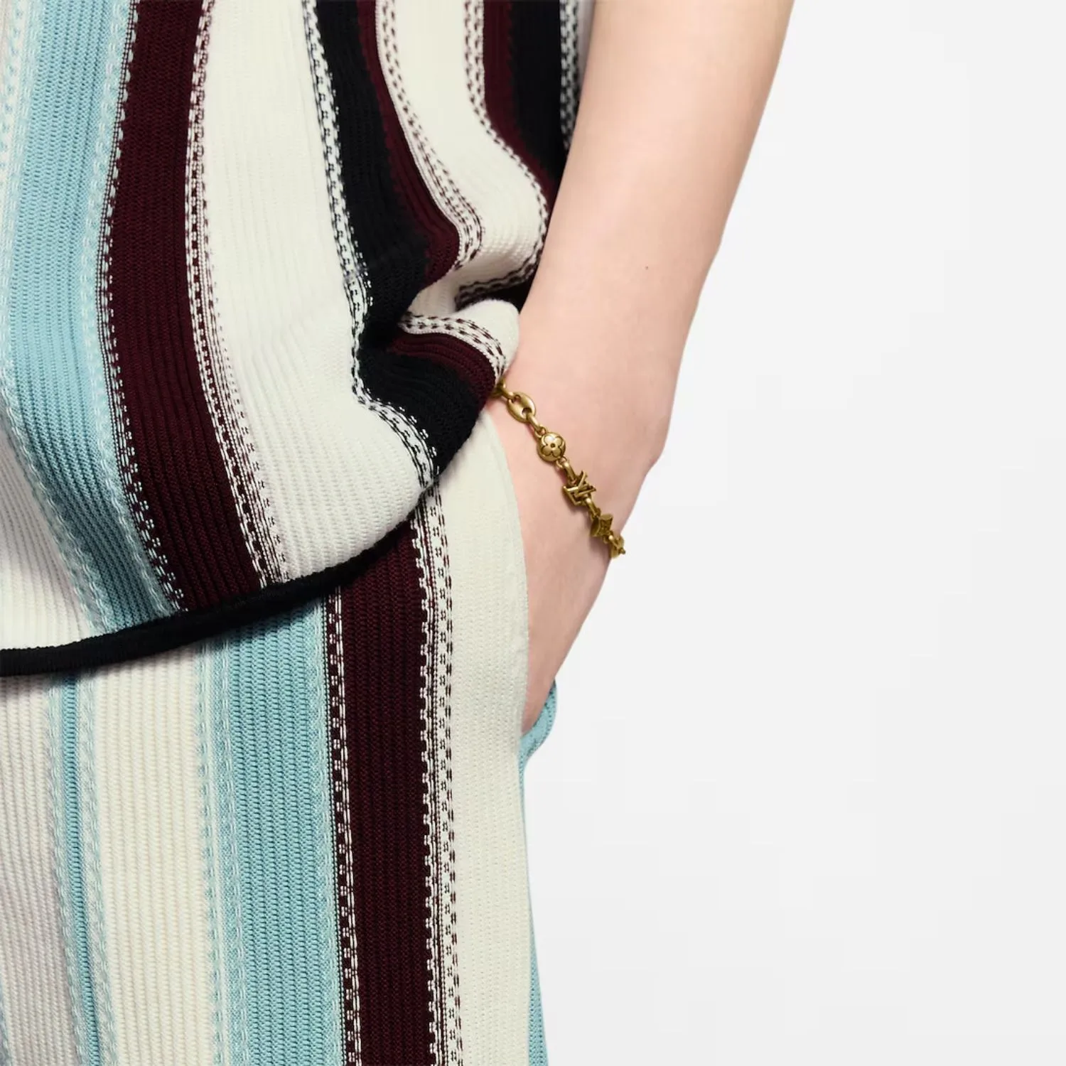 Louis Vuitton Sailor Bracelet Gold-Toned - Image 3