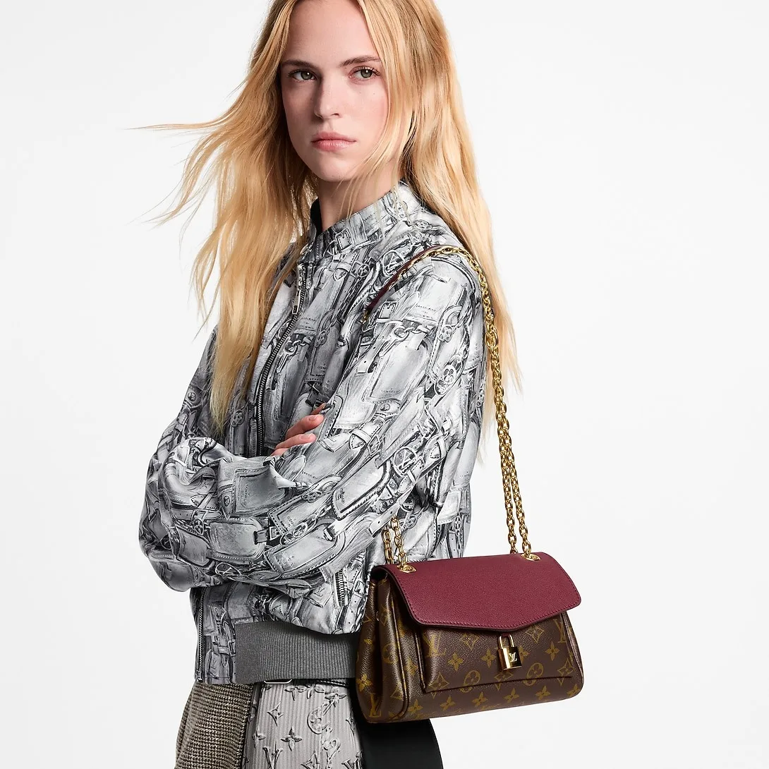 Alternative view of Louis Vuitton Saint Germain BB Monogram Wine /