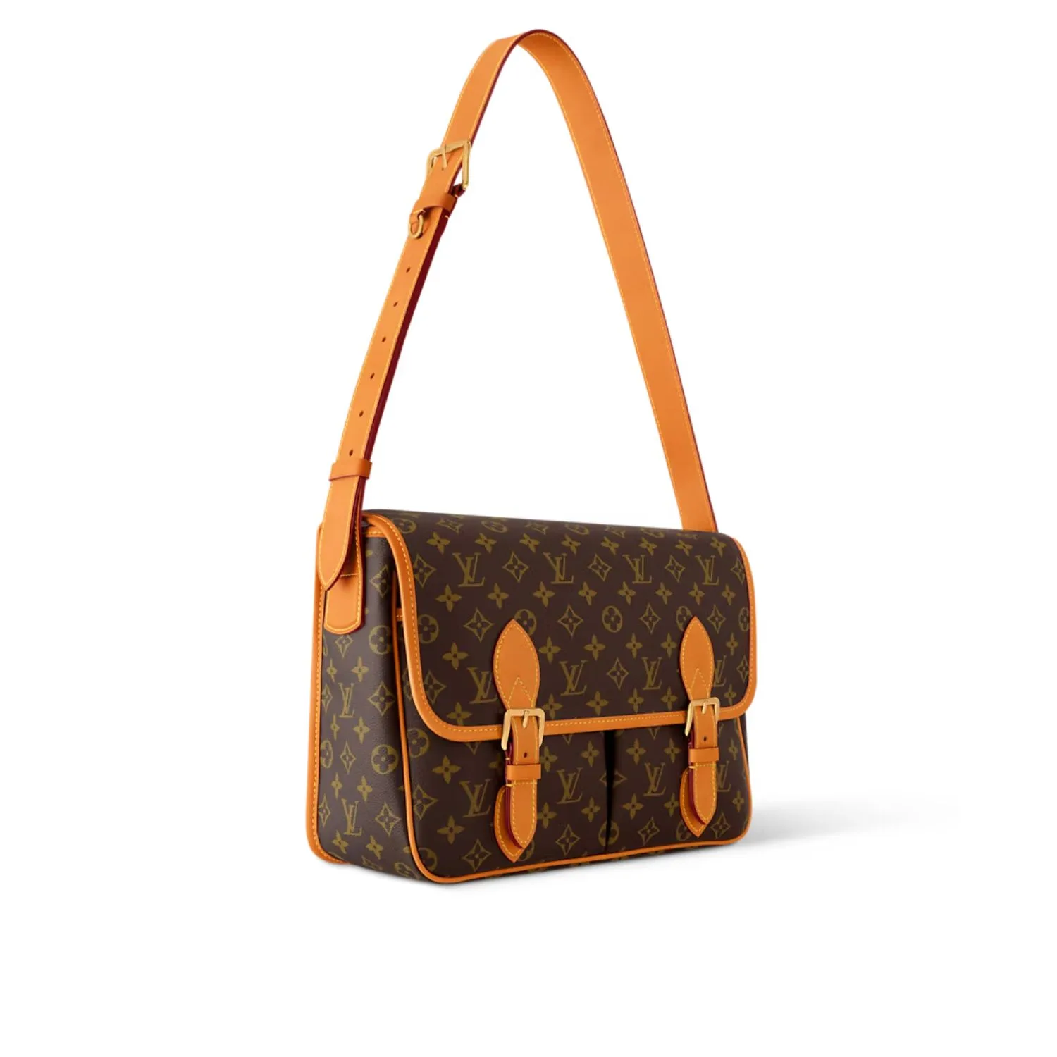 Alternative view of Louis Vuitton Satchel Messenger Bag Monogram Brown /
