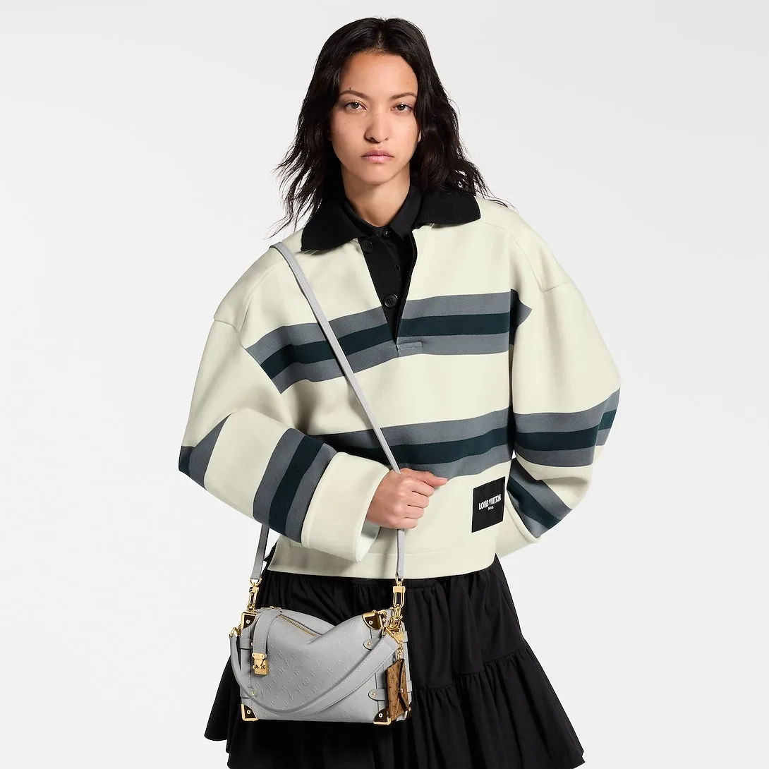 Alternative view of Louis Vuitton Side Trunk MM Cloud Gray /