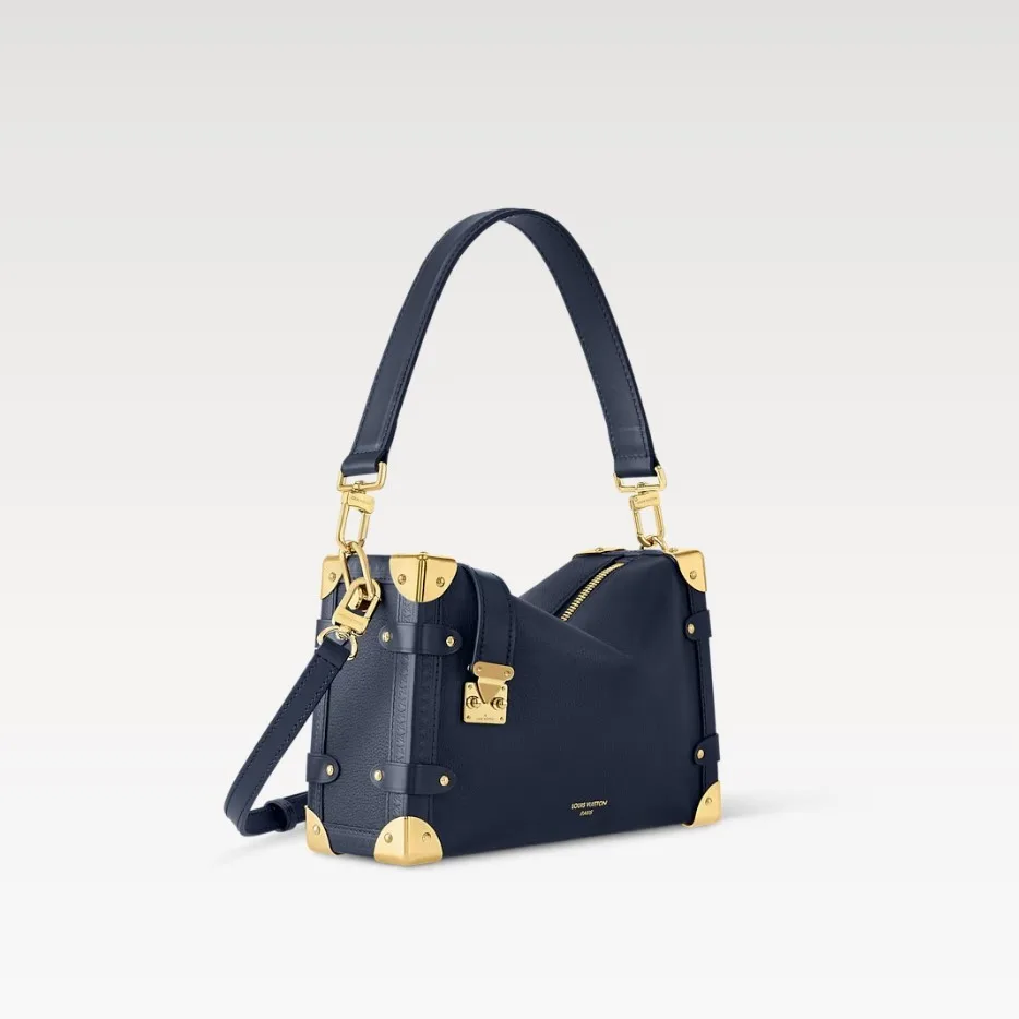 Alternative view of Louis Vuitton Side Trunk MM Navy /