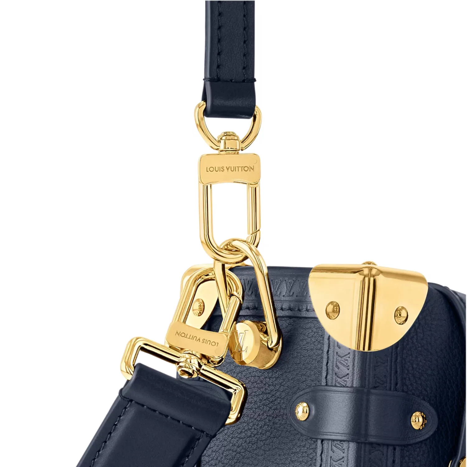 Louis Vuitton Side Trunk MM Navy / - Image 5