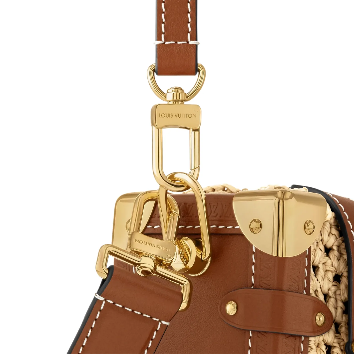 Louis Vuitton Side Trunk MM Raffia Natural/Brown / - Image 5