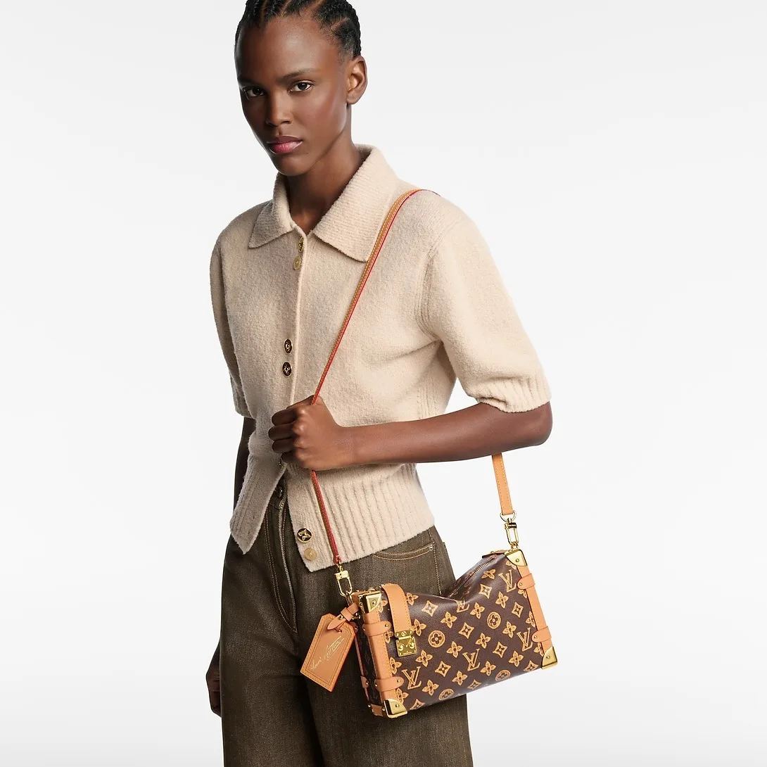 Louis Vuitton Side Trunk MM Monogram Origine Ebène / - Image 3