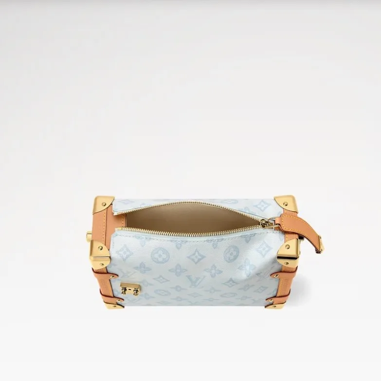 Louis Vuitton Side Trunk MM Monogram Origine Bleu Courrier / - Image 3