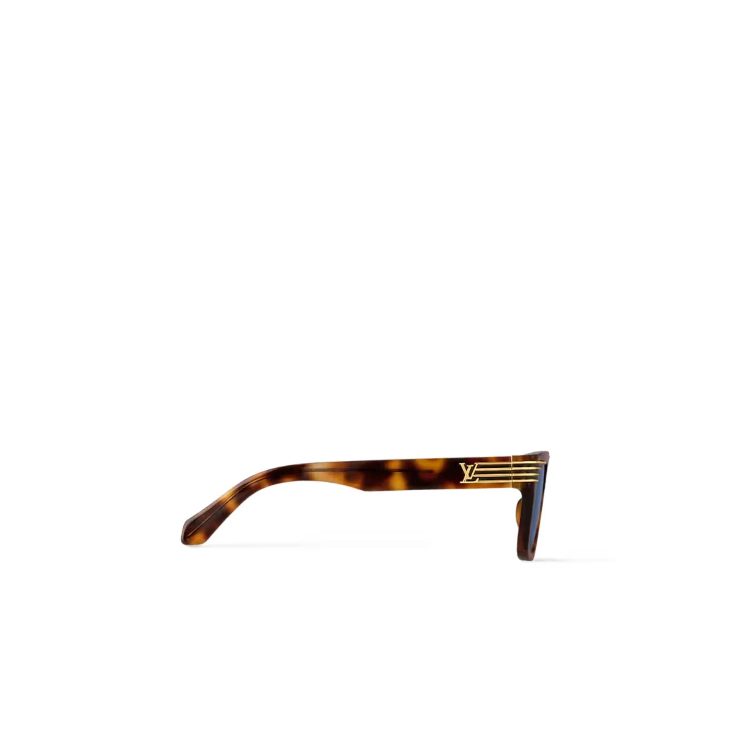 Alternative view of Louis Vuitton Slide Square Sunglasses Chocolate Tortoise