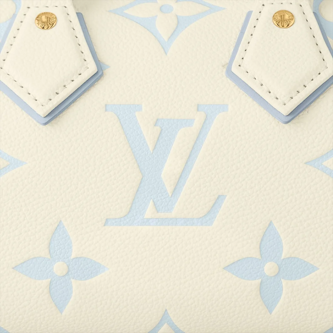 Louis Vuitton Speedy Bandouliere 20 Top Handle Bag / White Hardware - Image 7