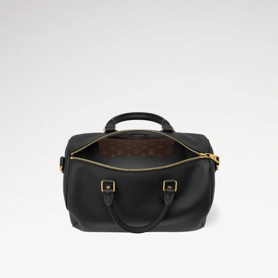 Louis Vuitton Speedy Soft 30 Low Key Black / - Image 5