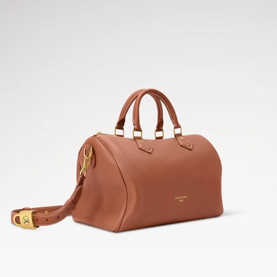 Louis Vuitton Speedy Soft 30 Low Key Cognac / - Image 4