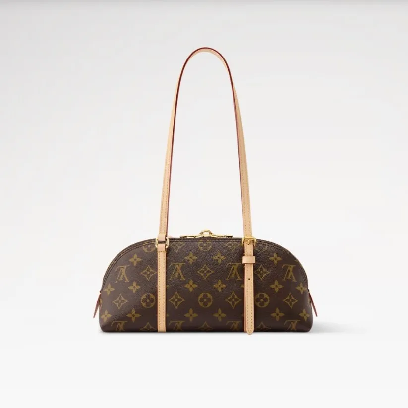 Louis Vuitton Squire East West Shoulder Bag / Monogram Gold Hardware - Image 4