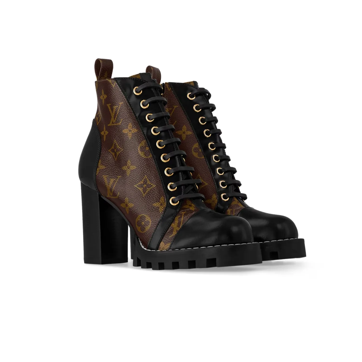 Star Trail Ankle Boots Patent Material by Louis Vuitton: Design and Care Guide