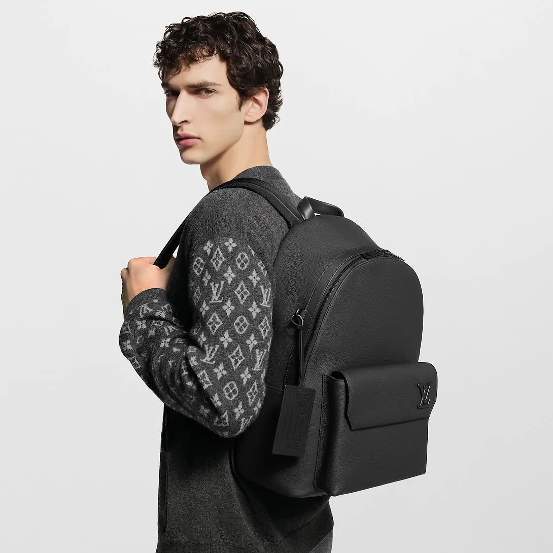 Alternative view of Louis Vuitton Takeoff Backpack Black /