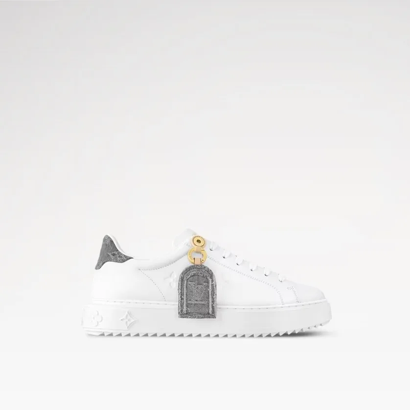 Louis Vuitton Time Out Sneaker Grey 1AGUY4 - Image 3