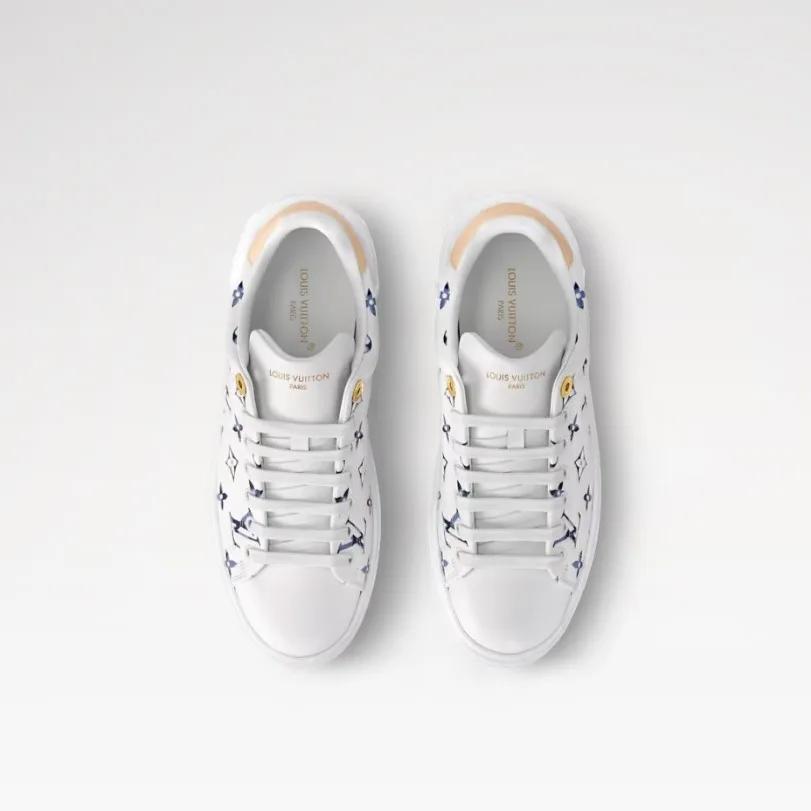 Louis Vuitton Time Out Sneaker Blue 1AHOOF - Image 4