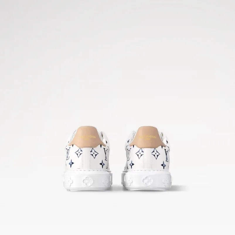 Louis Vuitton Time Out Sneaker Blue 1AHOOF - Image 6