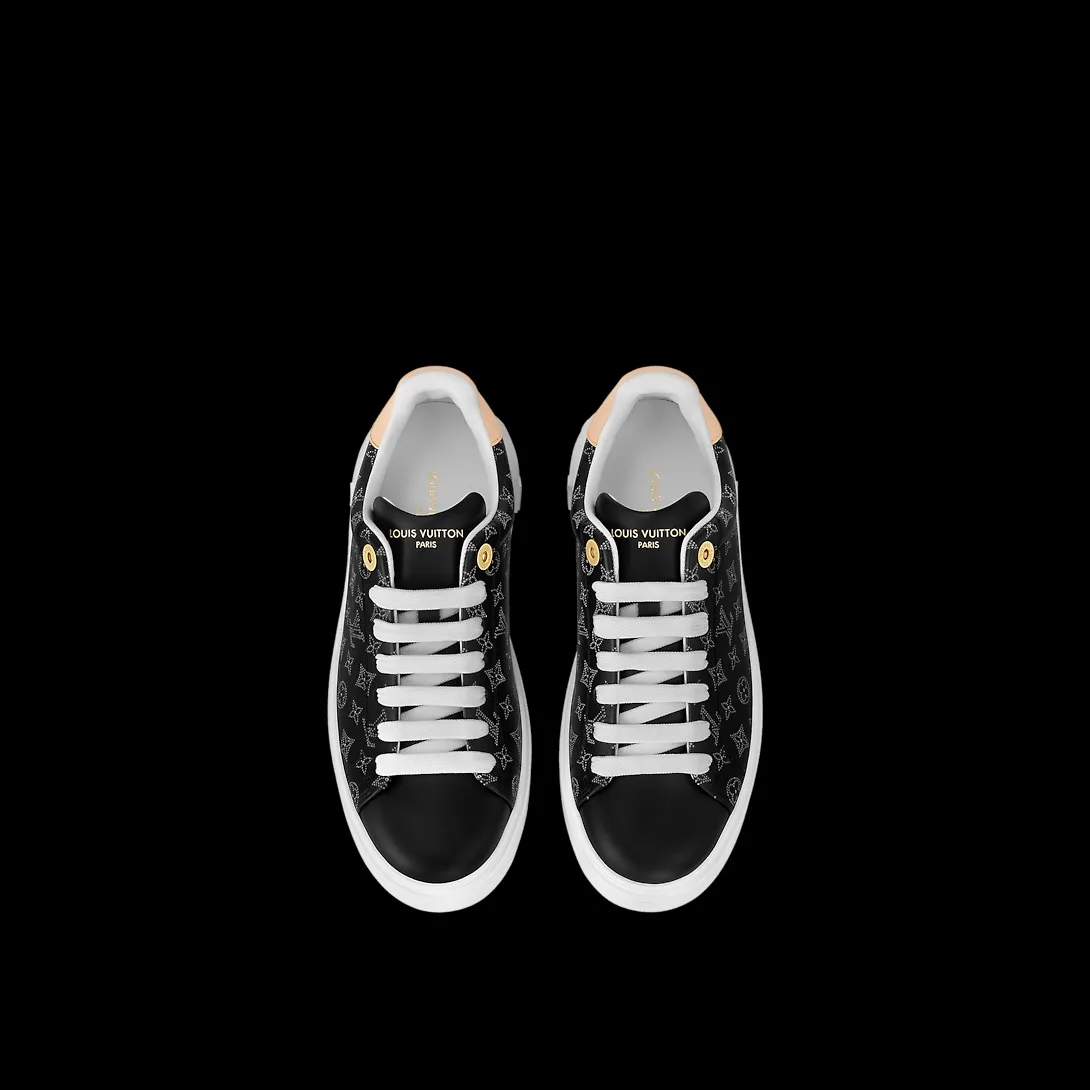 Louis Vuitton Time Out Sneaker Black - 1ACHOK - Image 4