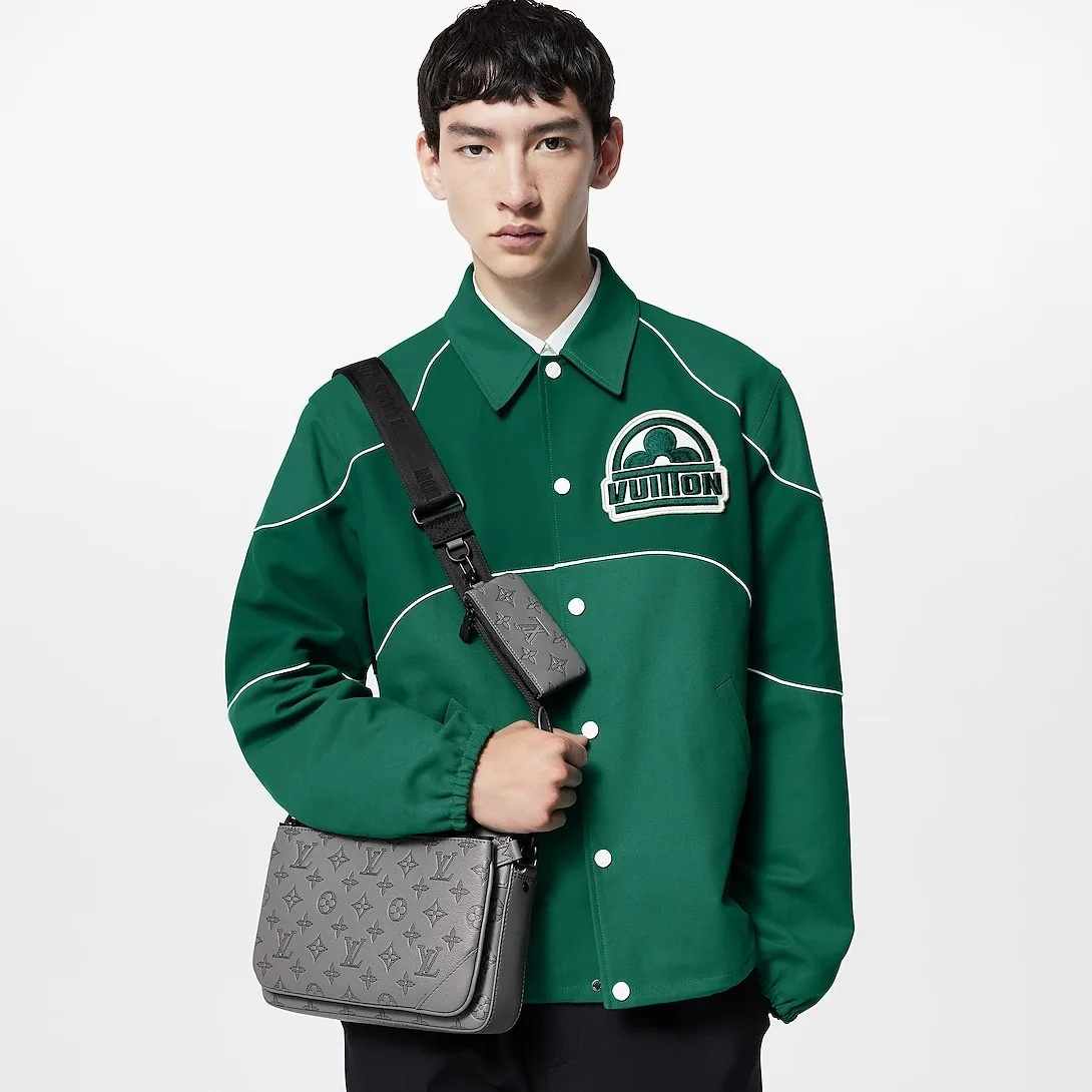 Louis Vuitton Trio Messenger Monogram Shadow By Virgil Ablohs Grey - Image 5